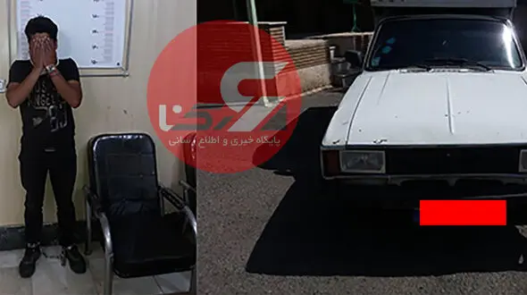 فیلم لحظه سرقت دزد حرفه ای در قیام دشت + عکس متهم بعد از بازداشت
