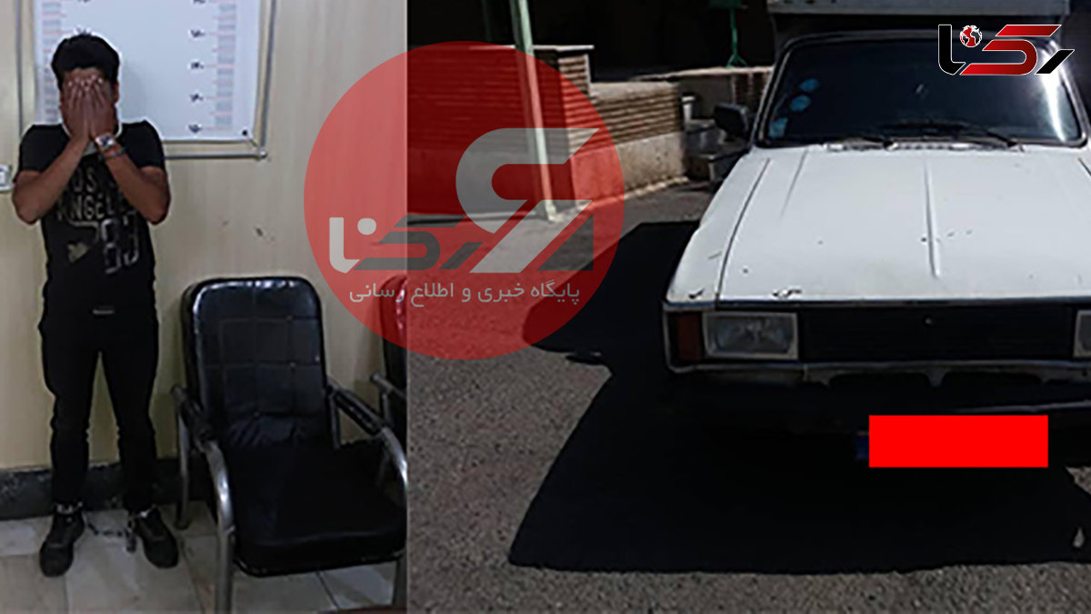 فیلم لحظه سرقت دزد حرفه ای در قیام دشت + عکس متهم بعد از بازداشت