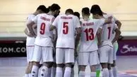 ساعت دقیق بازی تیم ملی فوتسال ایران و عربستان در جام ملت های آسیا