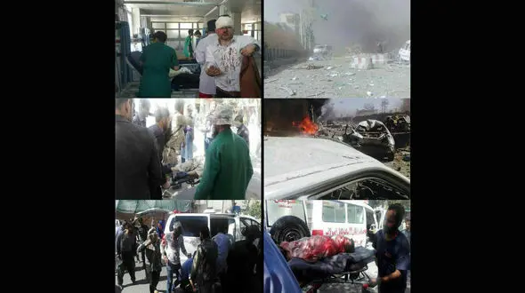 سرنوشت نامعلوم چند خبرنگار در پی انفجار در نزدیکی خبرگزاری صدا وسیما + عکس 