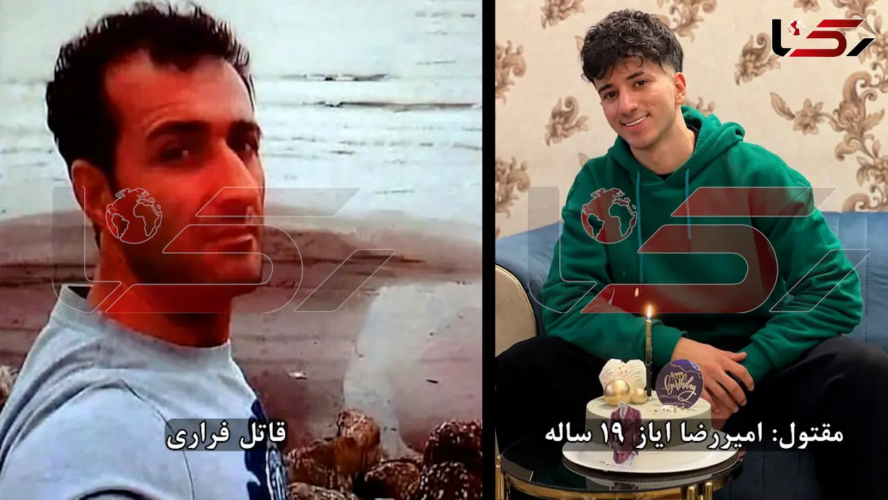 مخفیگاه این قاتل فراری را می دانید؟ / به پلیس اطلاع دهید + آخرین گفت و گو با پدر مقتول