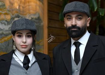 جشن تولد مهدی کوشکی به همراه همسر چهارم و جوانش! / مرسی که هستی عشقم!