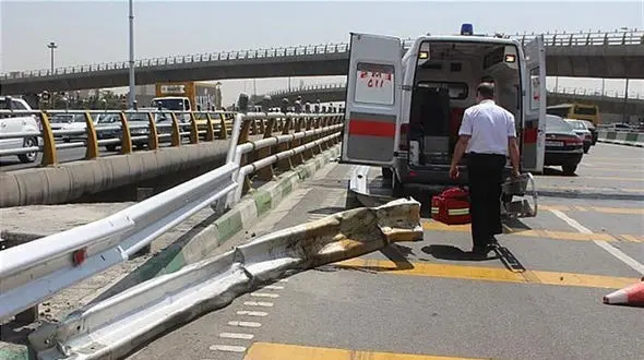  واژگونی وانت نیسان در جهرم ۱۳ مصدوم بر جای گذاشت 