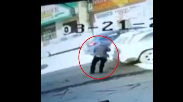 تصادف دردناک مامور پلیس در ماموریت+ فیلم 