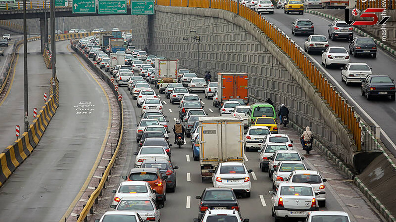 ترافیک نیمه سنگین در بیشتر معابر پایتخت