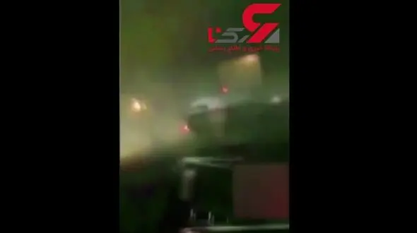  بویینگ در فرودگاه مهرآباد گرفتار توفان  شد!+ فیلم عجیب
