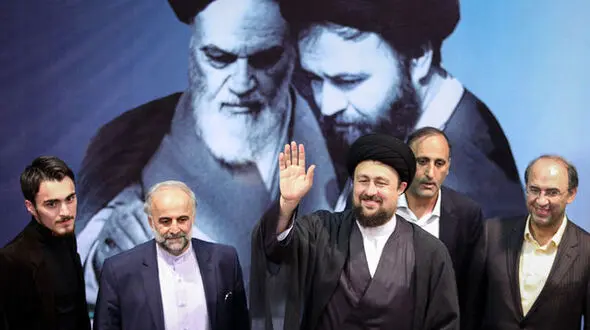 سید حسن خمینی در حسینیه جماران حضور یافت