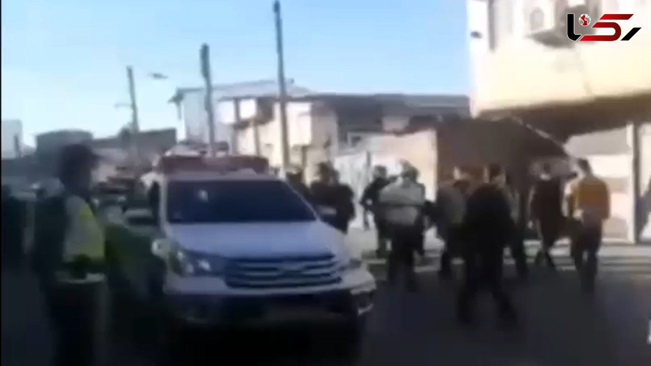 بازداشت مقتدرانه گنده لات های قمه کش توسط پلیس / پلیس آرامش را به ساری برگرداند + فیلم