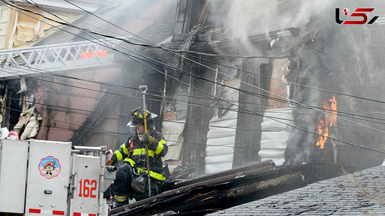 آتش‌سوزی مرگبار در نیویورک جان 5 نفر را گرفت+ تصاویر 