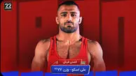 علی اسکو به نیمه‌نهایی کشتی فرنگی قهرمانی جهان رسید + فیلم