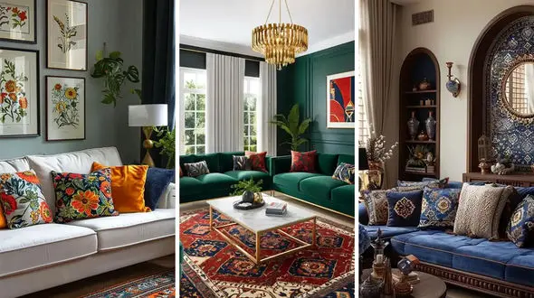 جادوی چیدمان ایرانی؛ از فرش دستباف تا دکور مدرن + عکس