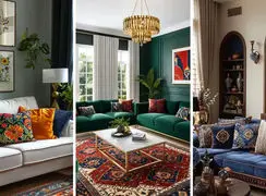 جادوی چیدمان ایرانی؛ از فرش دستباف تا دکور مدرن + عکس