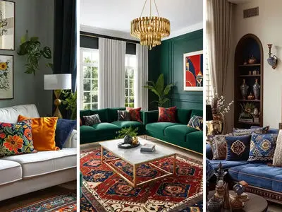 جادوی چیدمان ایرانی؛ از فرش دستباف تا دکور مدرن + عکس