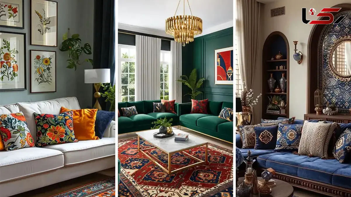 جادوی چیدمان ایرانی؛ از فرش دستباف تا دکور مدرن + عکس