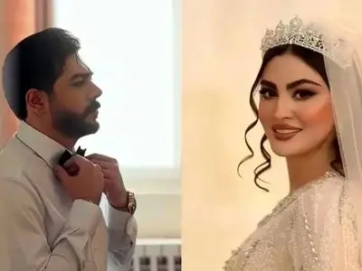 فیلم آواز عاشقانه شوهر مریم مومن با آهنگ لرزون لرزون به عروس خانم زیبارو / سهیل قاصدی فقط دل می بره ...