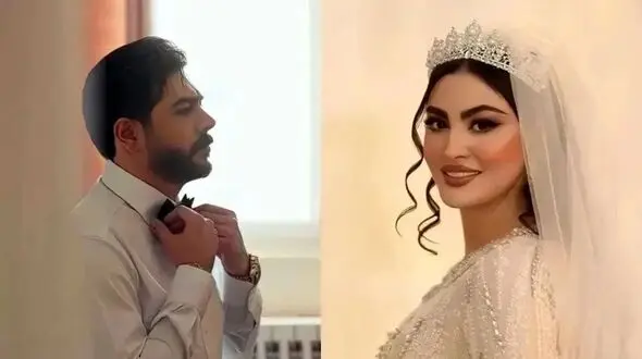 فیلم آواز عاشقانه شوهر مریم مومن با آهنگ لرزون لرزون به عروس خانم زیبارو / سهیل قاصدی فقط دل می بره 