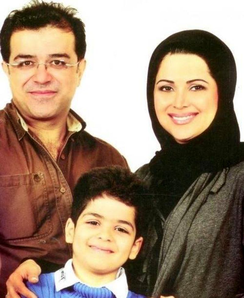 کمند-امیرسلیمانی-و-همسر-و-پسرش