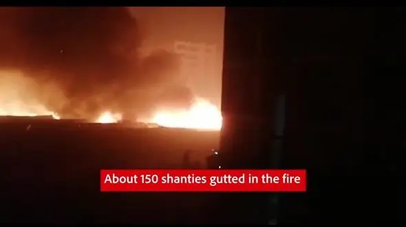 بی خانمان شدن تعداد زیادی از مردم به خاطر یک حادثه تلخ +فیلم