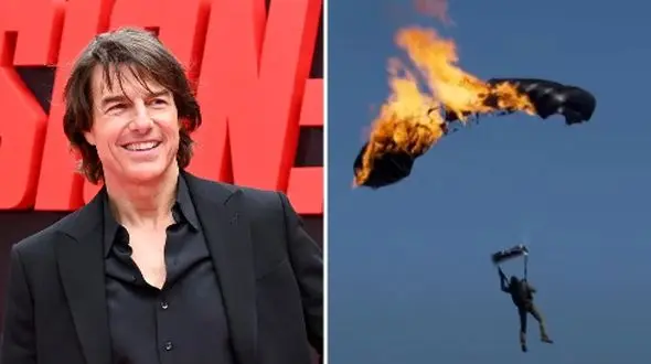 16 پرش آتشین توسط تام کروز؛ رکورد جدید گینس ثبت شد!