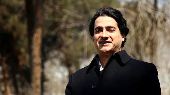 همایون شجریان در حال تمرین کنسرت موسیقی اش +فیلم