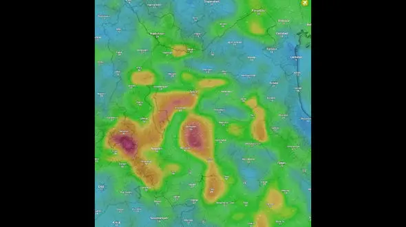 هشدار هواشناسی : وزش شدید باد در شمال‌غرب کشور