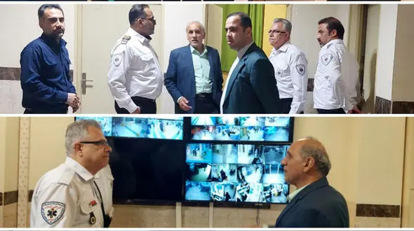 بازدید سرزده رئیس اورژانس کشور از پروژه‌های نوسازی اورژانس آبادان / ارتقاء خدمات در دستور کار