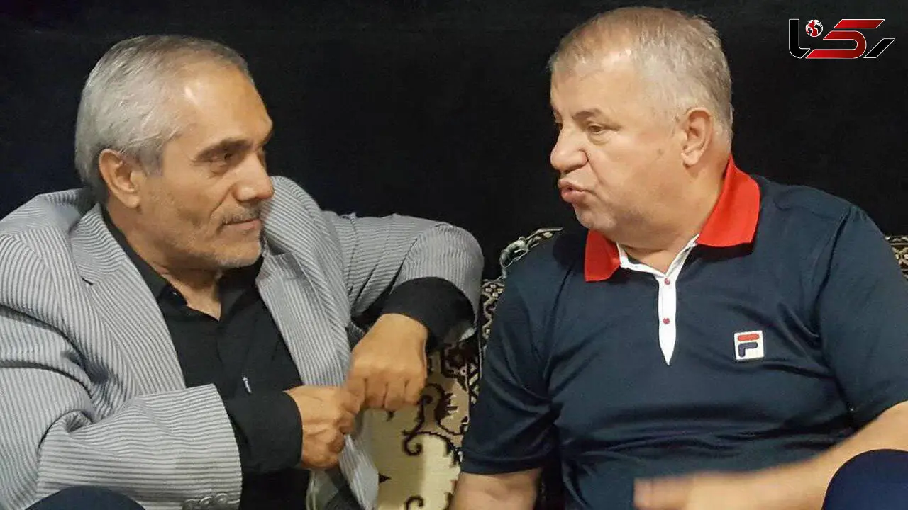 علی اکبر طاهری در هیئت عزاداری علی پروین+عکس