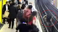 مجازات سنگین برای هل دادن مسافری روی ریل مترو +فیلم