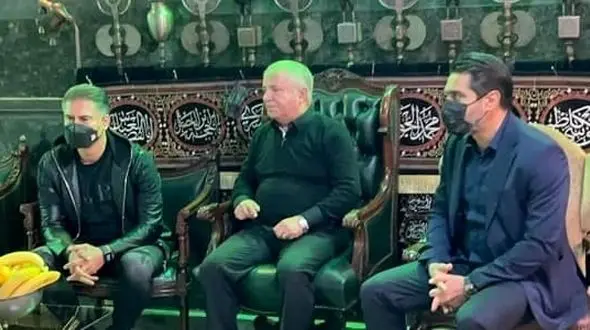 پیروانی و مطهری در منزل علی پروین