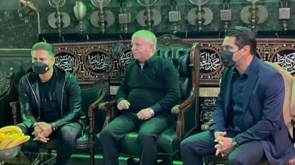 پیروانی و مطهری در منزل علی پروین