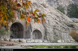 پاییز طاق‌بستان؛ رقص برگ‌ها در سایه‌ی تاریخ + فیلم