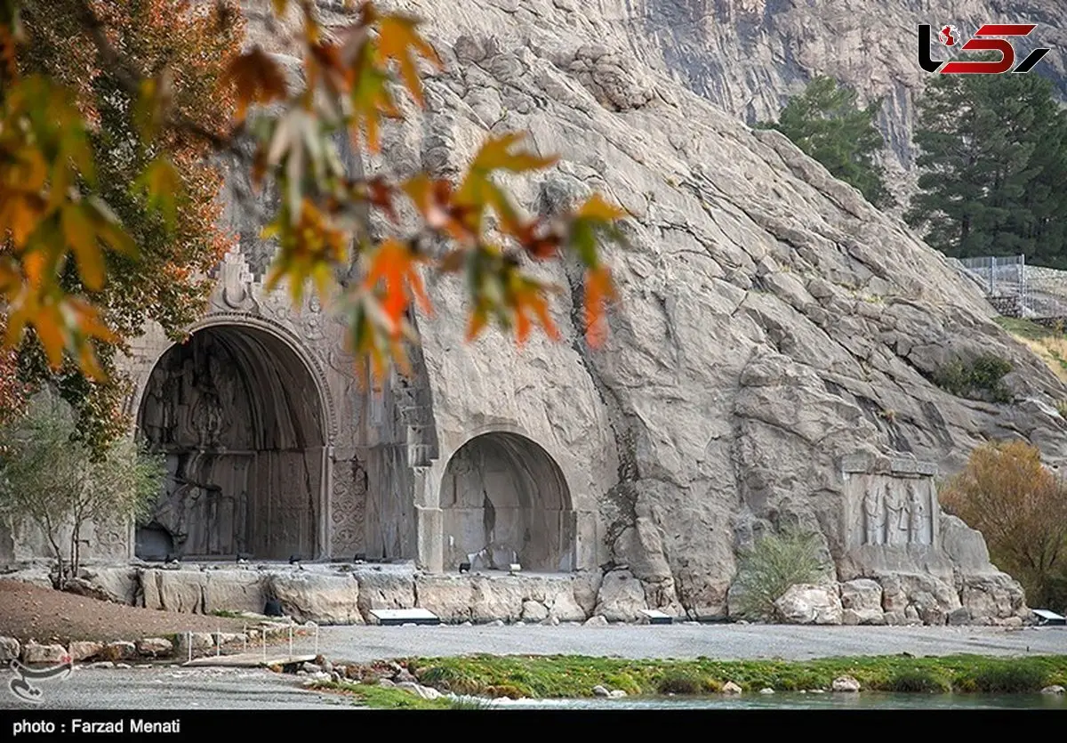 پاییز طاق‌بستان؛ رقص برگ‌ها در سایه‌ی تاریخ + فیلم
