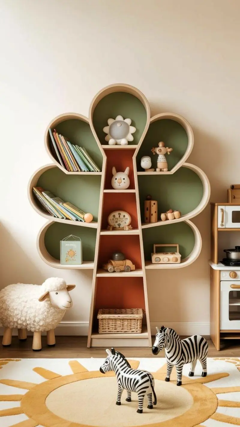 کتابخانه فانتزی اتاق کودک