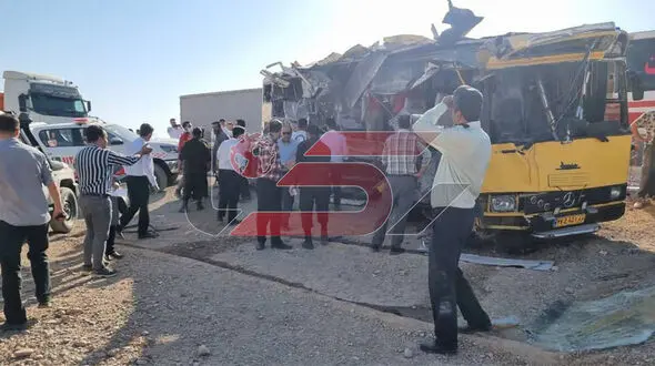 اسامی فوت شدگان واژگونی اتوبوس دانشجویان در سمنان / 11 دانشجو دختر به بیمارستان منتقل شدند