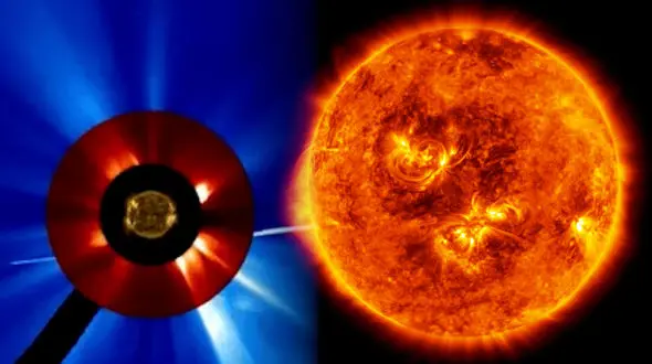 رصد انفجار ستاره خارج از منظومه شمسی / توفان در خورشید و تولد شفق قطبی 