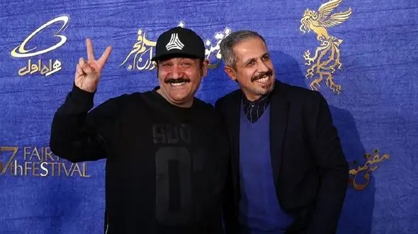 مهران غفوریان و جواد رضویان در آغوش هم+عکس