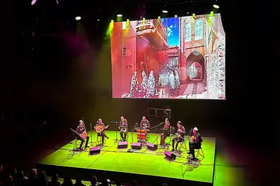 درخشش گروه «هم‌نوازان فاخته» در جشنواره بین‌المللی دایرافست سنت‌پترزبورگ روسیه / پیوند موسیقی کلاسیک ایران و هنر معاصر در صحنه‌ای جهانی