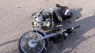 واژگونی موتورسیکلت در بزرگراه امام علی( ع ) تهران
