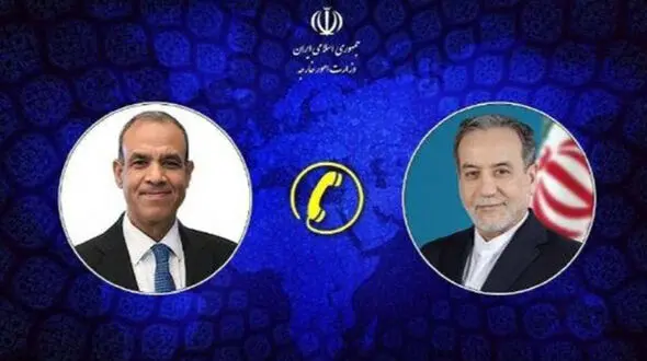 گفت‌وگوی تلفنی وزرای امور خارجه جمهوری اسلامی ایران و مصر 