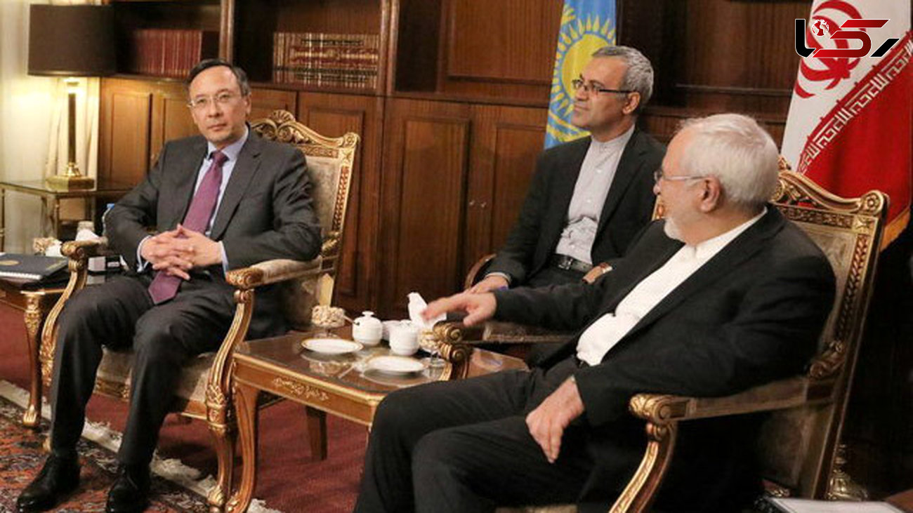 دیدار وزیر امور خارجه قزاقستان با ظریف