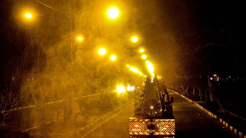  تجهیزات نوین آتش‌نشانی تهران برای ضدعفونی کردن معابر/ از 