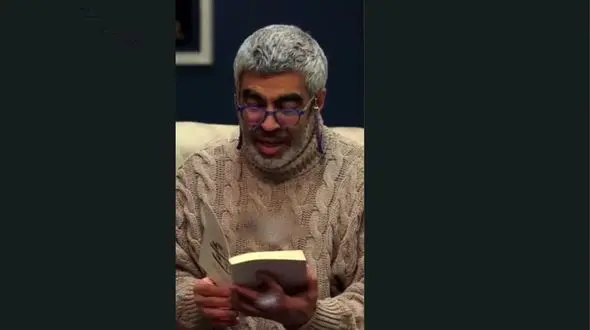 تقدیم یک کتاب به فیل زورمند و پروانه قشنگ + فیلم