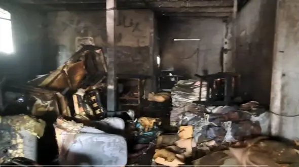 آتش‌سوزی در کارگاه مبل‌سازی در مرتضی‌گرد مهار شد