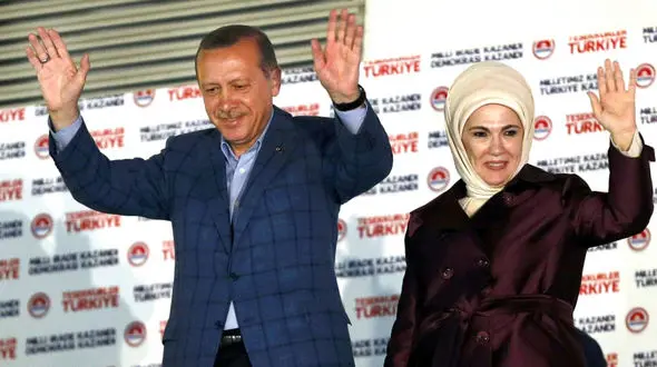 جنجال نذری درست کردن همسر اردوغان +عکس