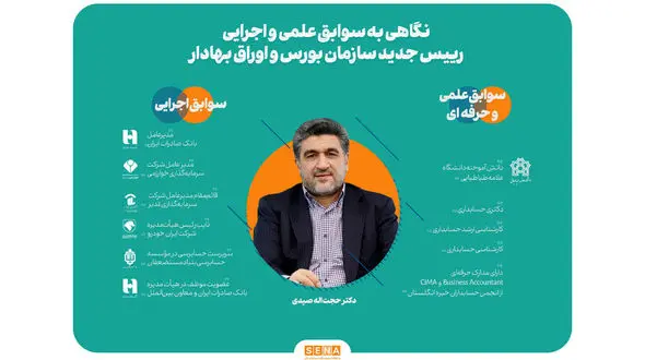 دکتر حجت‌اله صیدی رییس سازمان بورس و اوراق بهادار شد + بیوگرافی