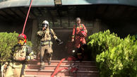 آتش سوزی در ساختمان شرکت مهندسی و توسعه نفت / در خیابان قرنی رخ داد + فیلم و عکس