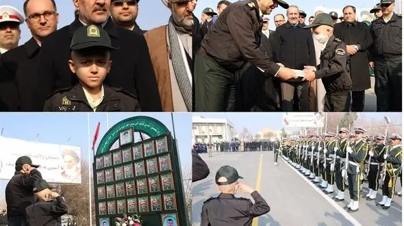 کوچولوترین پلیس ایران در ارومیه + عکس های دیدنی