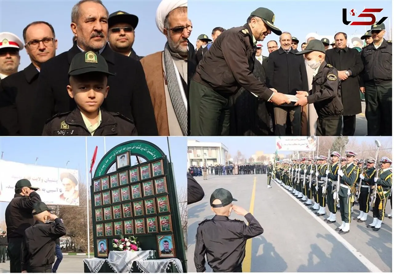 کوچولوترین پلیس ایران در ارومیه + عکس های دیدنی