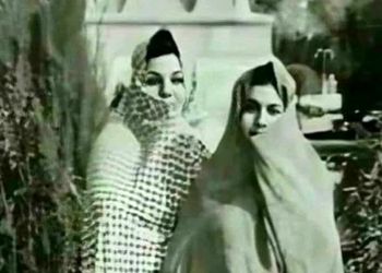 عکس سفر در زمان  / نگاهی به پدر و مادر هایده و مهستی ...