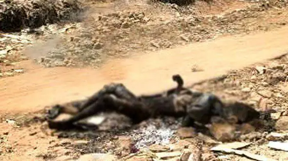 معمای کشف جسد سوخته در جاده روستایی در گلستان + عکس 